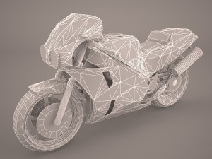 honda cbr 1000 rr 3D Model