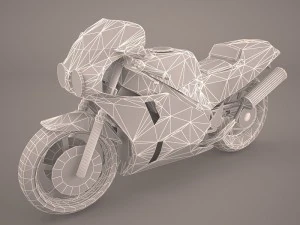 honda cbr 1000 rr 3D Model