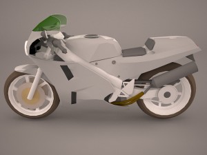 honda cbr 1000 rr 3D Model