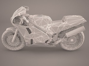 honda cbr 1000 rr 3D Model
