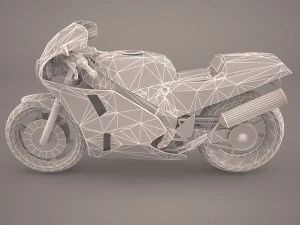 honda cbr 1000 rr 3D Model