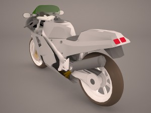 honda cbr 1000 rr 3D Model