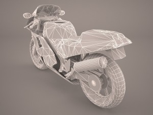 honda cbr 1000 rr 3D Model