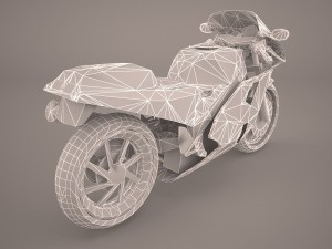 honda cbr 1000 rr 3D Model