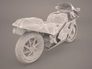 honda cbr 1000 rr 3D Model