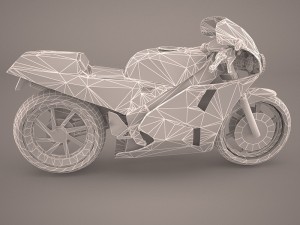 honda cbr 1000 rr 3D Model