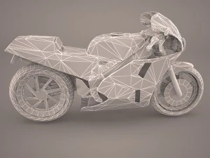honda cbr 1000 rr 3D Model