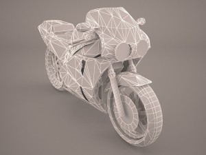 honda cbr 1000 rr 3D Model