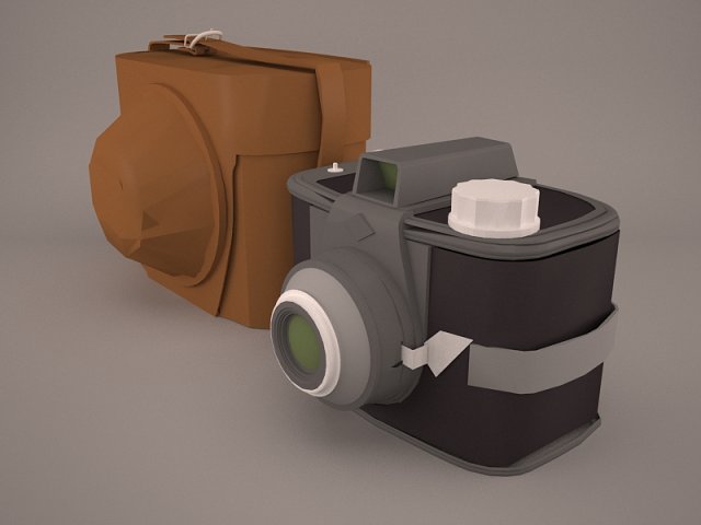 35 mm film camera generic 3D Model .c4d .max .obj .3ds .fbx .stl .blend 