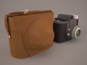 35 mm film camera generic 3D Model