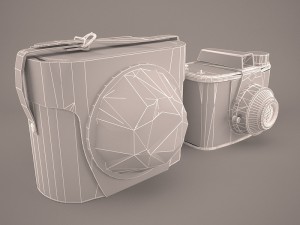 35 mm film camera generic 3D Model