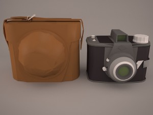 35 mm film camera generic 3D Model