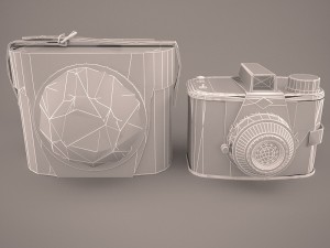 35 mm film camera generic 3D Model