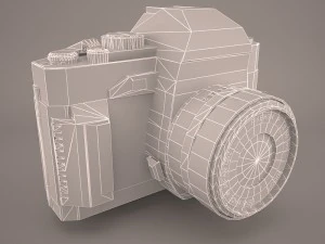 35 mm film camera generic 3D Model