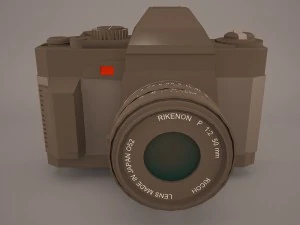 35 mm film camera generic 3D Model