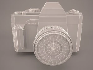 35 mm film camera generic 3D Model