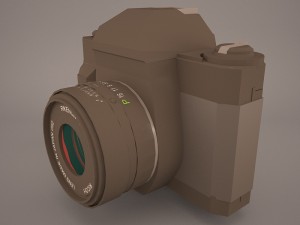 35 mm film camera generic Model 3D