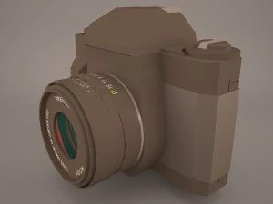 35 mm film camera generic 3D Model