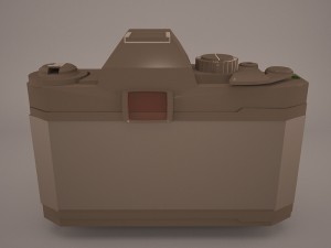 35 mm film camera generic Model 3D