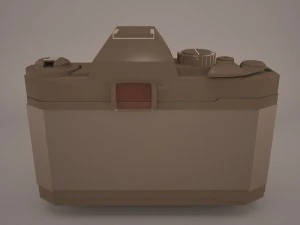 35 mm film camera generic 3D Model