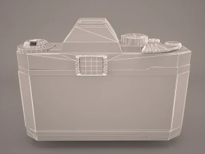 35 mm film camera generic 3D Model