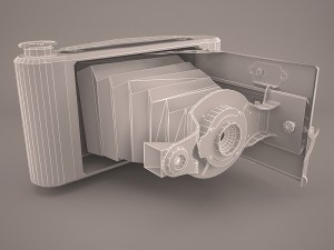 retro camera Model 3D