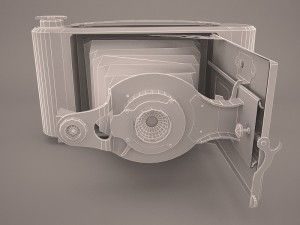 retro camera Model 3D