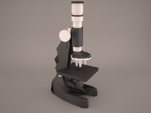 microscope 3D Model