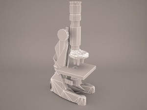 microscope 3D 모델