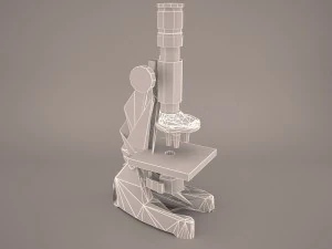 microscopio Modello 3D