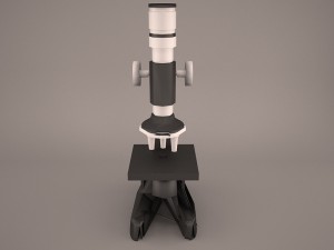 microscope 3D 모델