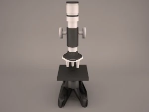 microscopio Modello 3D