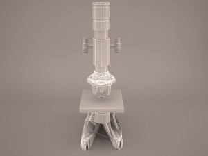 microscope 3D 모델