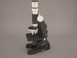 microscope 3D 모델