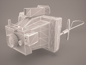 polaroid 636 Model 3D
