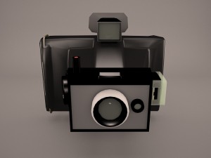 polaroid 636 Model 3D