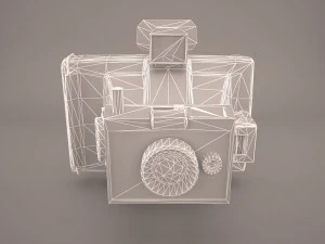 polaroid 636 3D Model