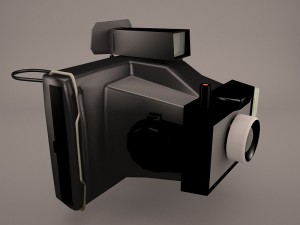 polaroid 636 Model 3D