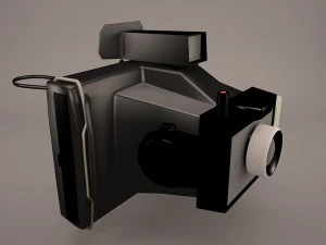 polaroid 636 3D Model