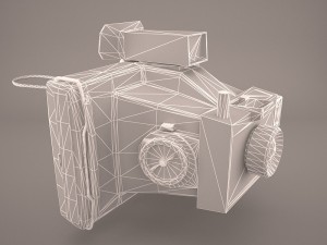 polaroid 636 Model 3D