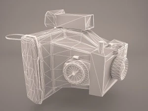 polaroid 636 3D Model