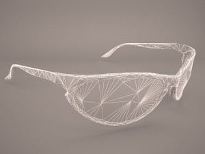 ray-ban wayfarer Model 3D