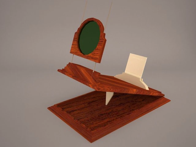 microscope 3D Model .c4d .max .obj .3ds .fbx .stl .blend 