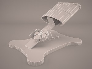 microscope Modello 3D