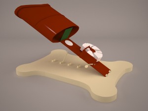 microscope Modello 3D
