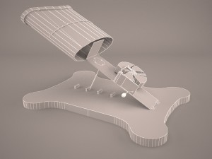 microscope Modello 3D