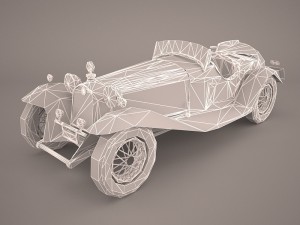 alfa romeo 2300 3D 모델