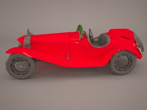 alfa romeo 2300 3D 모델