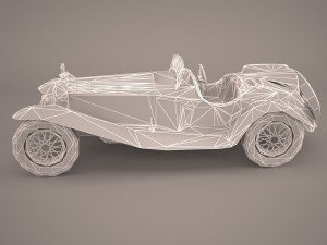 alfa romeo 2300 3D 모델