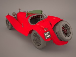alfa romeo 2300 3D 모델